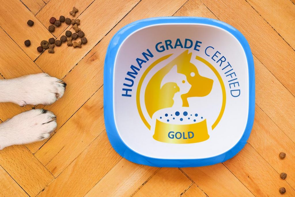 Human Grade certified pet food guarantees a pet food production that would fit for human consumption. - Human Grade Pet Food Certifications