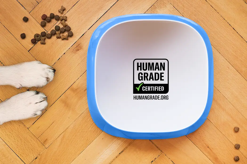 Human Grade certified pet food guarantees a pet food production that would fit for human consumption. - Human Grade Pet Food Certifications